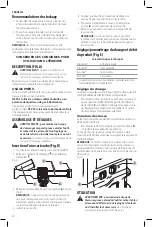 Предварительный просмотр 22 страницы DeWalt DCE591 Instruction Manual