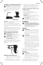 Предварительный просмотр 23 страницы DeWalt DCE591 Instruction Manual