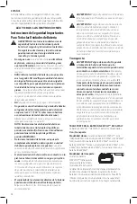 Предварительный просмотр 30 страницы DeWalt DCE591 Instruction Manual