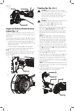 Предварительный просмотр 12 страницы DeWalt DCE700 Instruction Manual