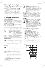 Предварительный просмотр 13 страницы DeWalt DCE700 Instruction Manual