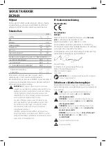 Предварительный просмотр 5 страницы DeWalt DCF601 Original Instructions Manual