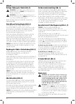 Предварительный просмотр 22 страницы DeWalt DCF601 Original Instructions Manual