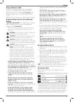 Предварительный просмотр 27 страницы DeWalt DCF601 Original Instructions Manual