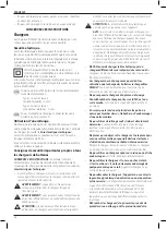 Предварительный просмотр 46 страницы DeWalt DCF601 Original Instructions Manual