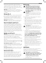 Предварительный просмотр 51 страницы DeWalt DCF601 Original Instructions Manual