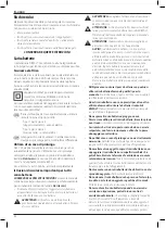 Предварительный просмотр 56 страницы DeWalt DCF601 Original Instructions Manual