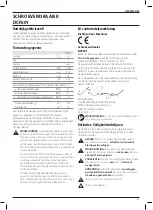 Предварительный просмотр 63 страницы DeWalt DCF601 Original Instructions Manual