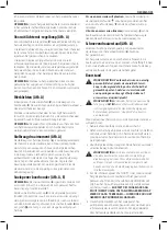 Предварительный просмотр 71 страницы DeWalt DCF601 Original Instructions Manual