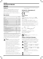 Предварительный просмотр 82 страницы DeWalt DCF601 Original Instructions Manual