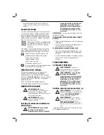 Preview for 58 page of DeWalt DCF610 Original Instructions Manual