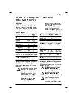 Предварительный просмотр 131 страницы DeWalt DCF610 Original Instructions Manual