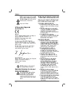 Предварительный просмотр 132 страницы DeWalt DCF610 Original Instructions Manual