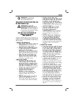 Preview for 19 page of DeWalt DCF620 Original Instructions Manual