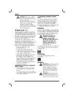 Preview for 28 page of DeWalt DCF620 Original Instructions Manual