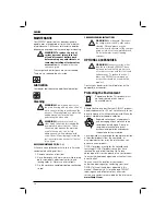 Preview for 40 page of DeWalt DCF620 Original Instructions Manual