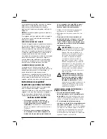 Preview for 48 page of DeWalt DCF620 Original Instructions Manual