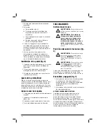 Preview for 52 page of DeWalt DCF620 Original Instructions Manual