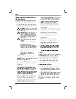 Preview for 98 page of DeWalt DCF620 Original Instructions Manual