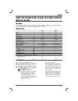 Preview for 105 page of DeWalt DCF620 Original Instructions Manual