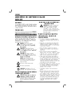 Предварительный просмотр 46 страницы DeWalt DCF6201 Original Instructions Manual