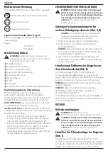 Предварительный просмотр 10 страницы DeWalt DCF6202 Original Instructions Manual