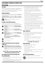 Предварительный просмотр 49 страницы DeWalt DCF6202 Original Instructions Manual