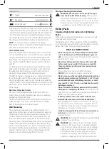 Preview for 9 page of DeWalt DCF622NT Original Instructions Manual