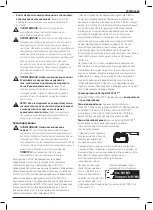 Preview for 21 page of DeWalt DCF622NT Original Instructions Manual