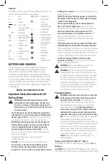 Preview for 6 page of DeWalt DCF624 Instruction Manual