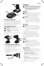 Preview for 11 page of DeWalt DCF624 Instruction Manual