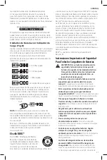 Предварительный просмотр 29 страницы DeWalt DCF624 Instruction Manual