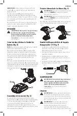 Предварительный просмотр 33 страницы DeWalt DCF624 Instruction Manual