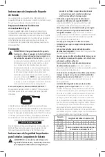 Предварительный просмотр 9 страницы DeWalt DCF7871 Instruction Manual