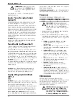 Preview for 48 page of DeWalt DCF805 Original Instructions Manual