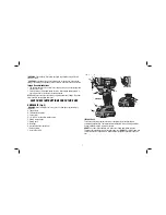 Preview for 9 page of DeWalt DCF813-XE Instruction Manual