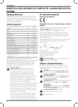 Предварительный просмотр 66 страницы DeWalt DCF886 Instructions Manual