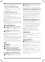 Preview for 84 page of DeWalt DCF886 Instructions Manual