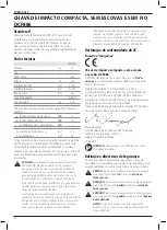 Предварительный просмотр 86 страницы DeWalt DCF886 Instructions Manual