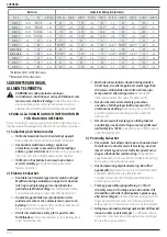 Preview for 112 page of DeWalt DCF891 Original Instructions Manual