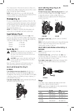 Предварительный просмотр 9 страницы DeWalt DCF897B Manual