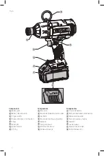 Preview for 3 page of DeWalt DCF898 Instruction Manual