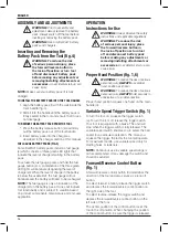 Предварительный просмотр 38 страницы DeWalt DCF899 Original Instructions Manual