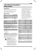 Предварительный просмотр 41 страницы DeWalt DCF899 Original Instructions Manual