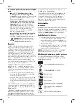 Предварительный просмотр 98 страницы DeWalt DCF899 Original Instructions Manual