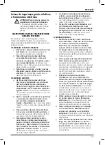 Предварительный просмотр 105 страницы DeWalt DCF899 Original Instructions Manual