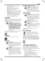 Предварительный просмотр 137 страницы DeWalt DCF899 Original Instructions Manual