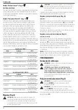 Preview for 100 page of DeWalt DCF921 Original Instructions Manual