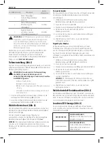 Preview for 32 page of DeWalt DCFS950 Manual