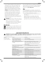 Preview for 35 page of DeWalt DCFS950 Manual